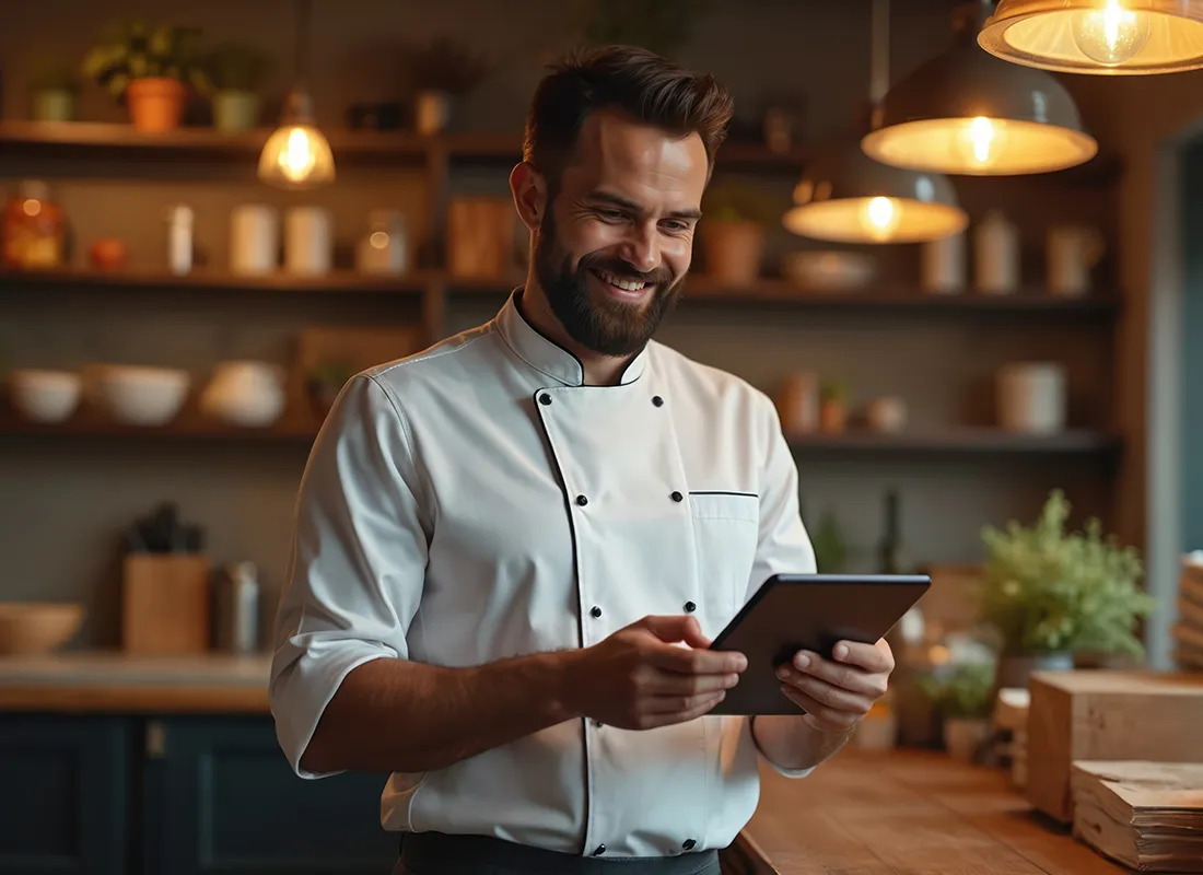 Zamawianie produktów mrożonych przez aplikację B2B IGLOMEN